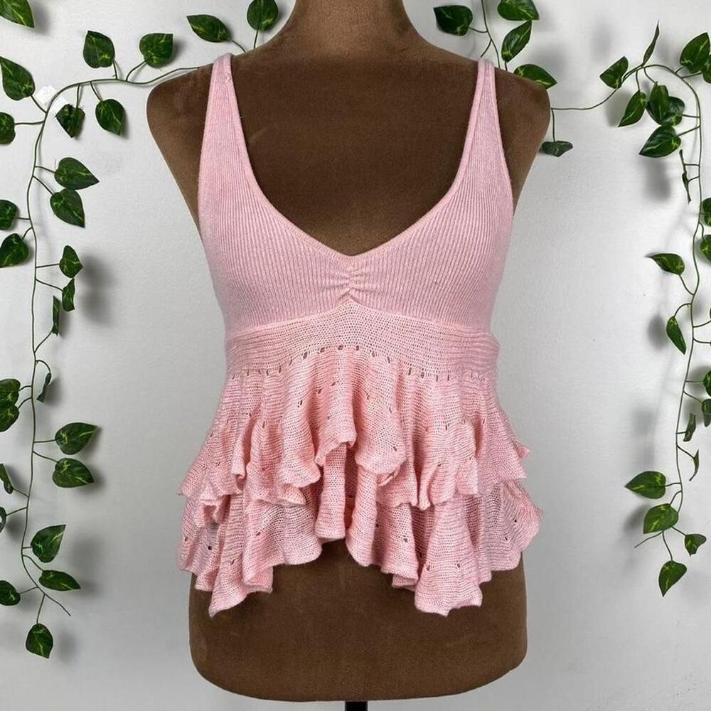 Kimchi-blue Women's Pink Vest
